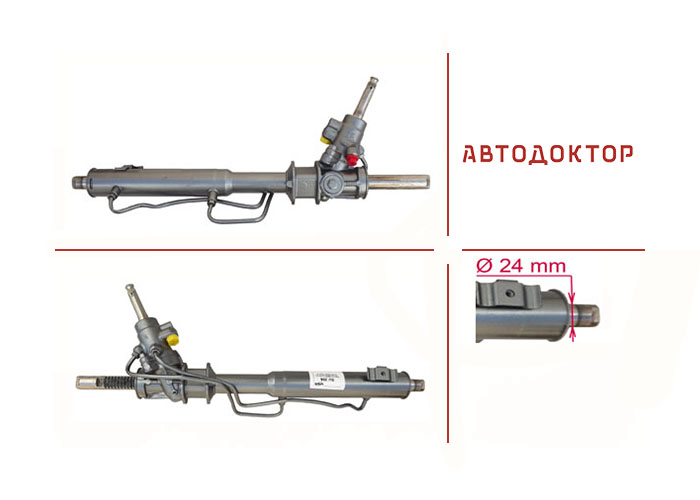 Рульова рейка SU206 нова